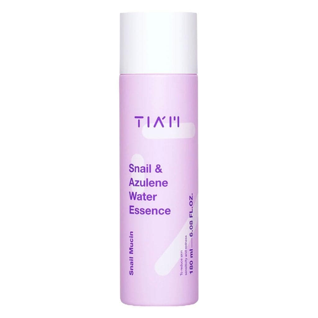 TIAM Snail & Azulene Water Essence | Face Moisturiser Snail Mucin Essence Skin Care | Hydrating Face Mist Snail Essence Water | Snail Mucin Moisturiser Skin Essence Face Care (Pack of 1, 6.08 Fl. oz.)