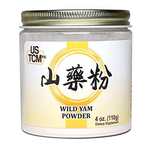 Wild Yam Powder Rhizoma Dioscoreae Powder Chinese Yam Powder Shan Yao Powder å±±č„ē² ę·®å±±ē² 120mesh (4oz)