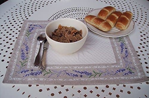 jojo la cigale - Set de Table en Pique VALENSOLE Coloris Lin