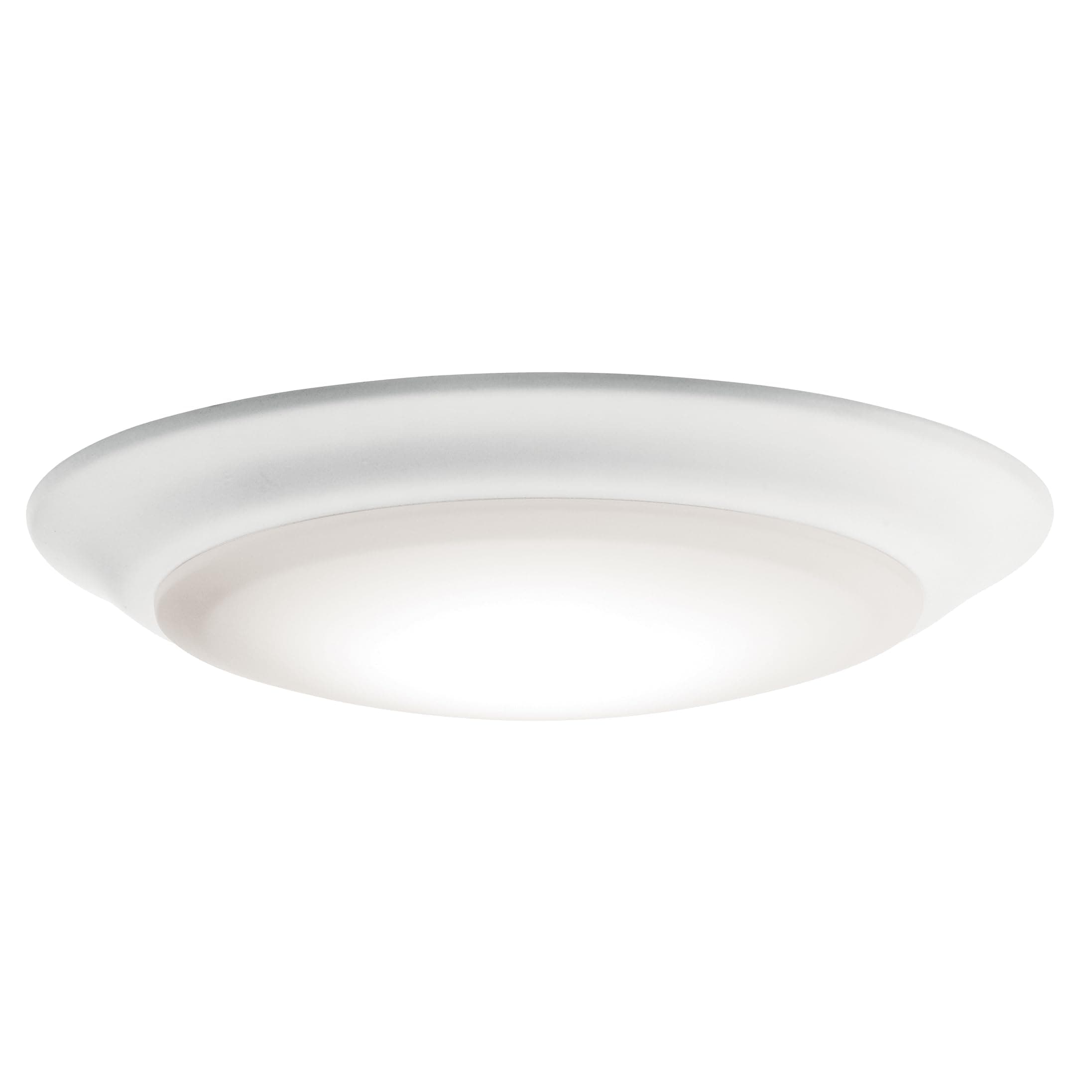 Horizon 7.4” LED Downlight/Ceiling Light 3000K in White, LED Ceiling Light Fixture for Modern Interiors, 43848WHLED30T