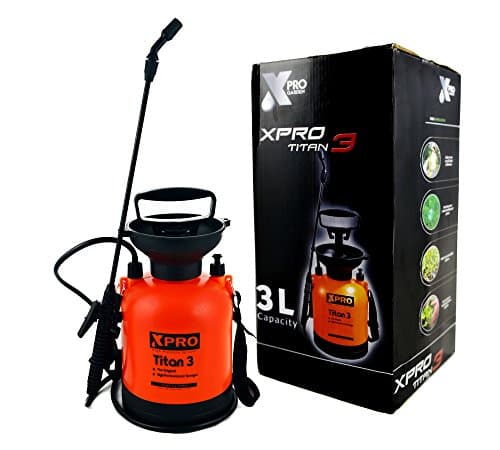 - ONE DAY ONLY - LIQUIDATION SALE - XPRO TITAN 3. Pump Garden Pressure Sprayer 0.8 Gallon. Lawn Water Sprayer. Compression Sprayer.