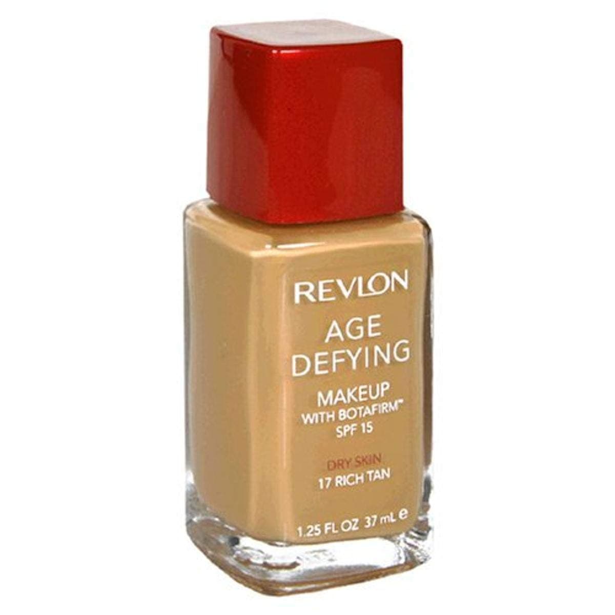 Revlon Age Defying Makeup with Botafirm, SPF 15, Dry Skin, Rich Tan, 1.25 Ounces (Pack of 2)