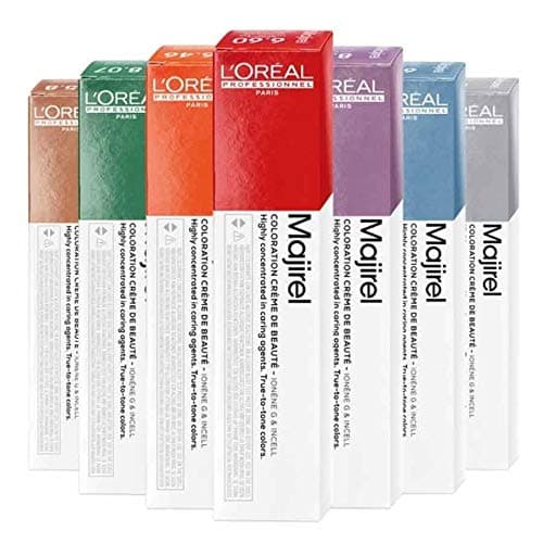 Loreal colour Majirel hair dye colour light iridescent blonde 8.2 color