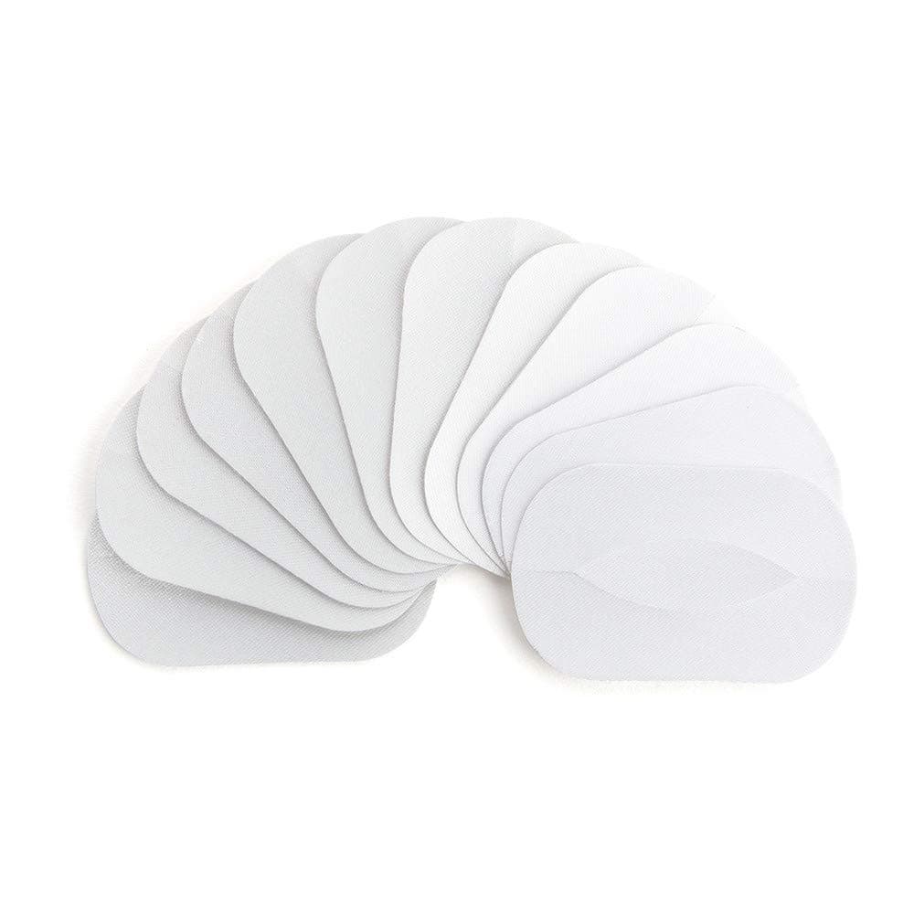 Chrontier 100 Pairs Under Eyelashes Lint Free Holder Stickers Cover Pads Tape Patches Individual Volume False Eyelash Extension Precut Curved Contour Eyeline Hypoallergenic Lash Tech Artist Supply