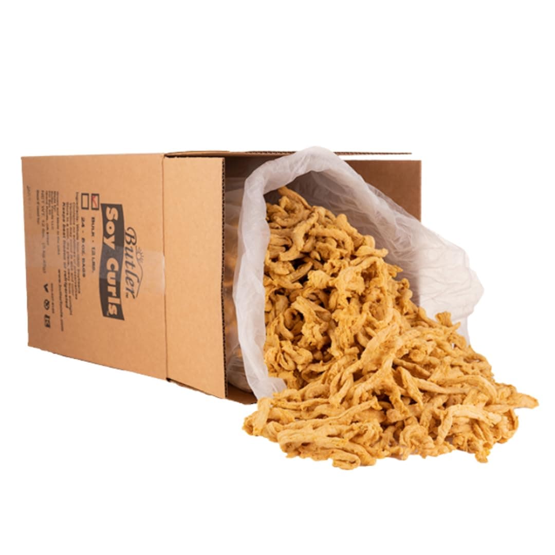 Butler Soy Curls, 12 lb. Bulk Bag