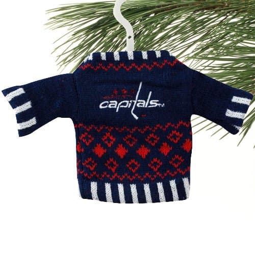 Washington Capitals Knit Sweater Ornament