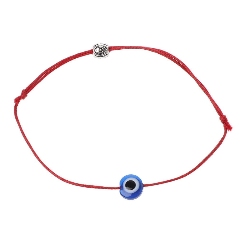Doiber Blue Evil Eye String Kabbalah Bracelet Jewish Amulet Protection Lucky Jewelry