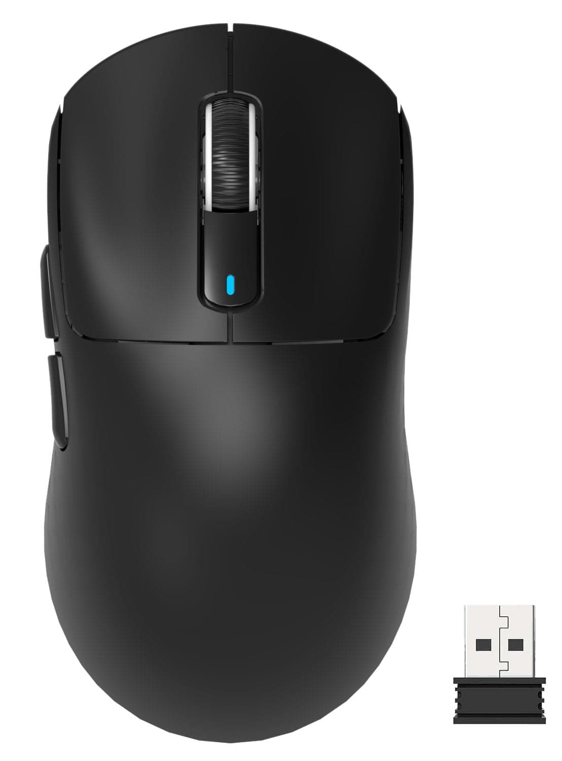 X3 Lightweight Wireless Gaming Mouse with Tri-Mode 2.4G/USB-C Wired/Bluetooth,Up to 26K DPI, PAW3395 Optical Sensor,Kailh GM8.0 Switch,5 programmable Buttons for PC/Laptop/Win/Mac(Black)