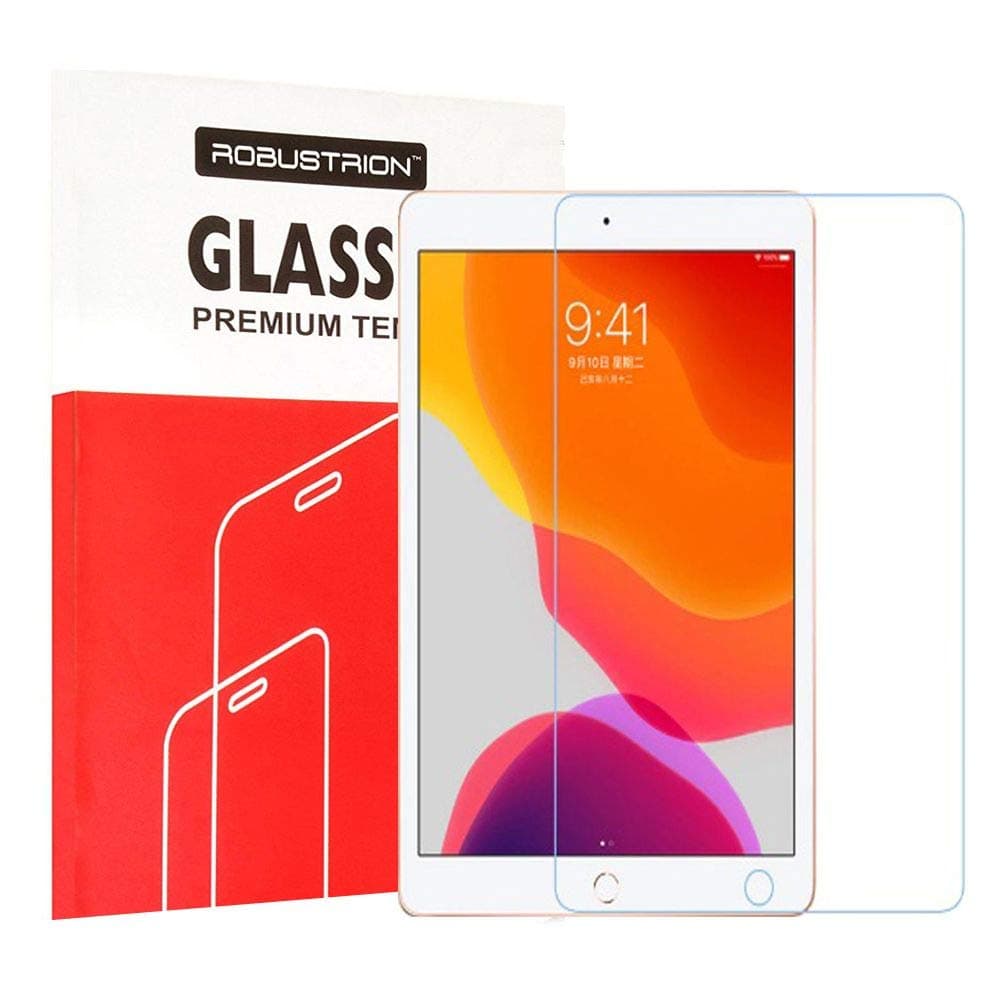 Robustrion Tempered Glass Screen Protector for iPad 10.2 inch 9th Gen Generation 2021 8th Gen 2020 7th Gen 2019