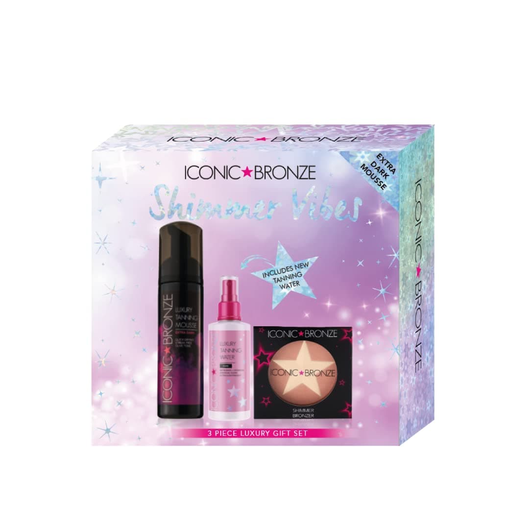 Iconic Bronze Shimmer Vibes Christmas Gift Set - Dark Mousse