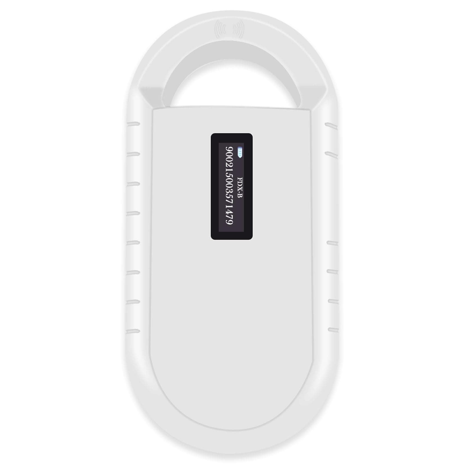 Smoostart Microchip Scanner, 1000 Records Increased Huge Data Storage Upload to PC Microchip Scanner Reader, Scanning Distance and Speed Increase, Only Compatible with FDX-B/EMID Microchips