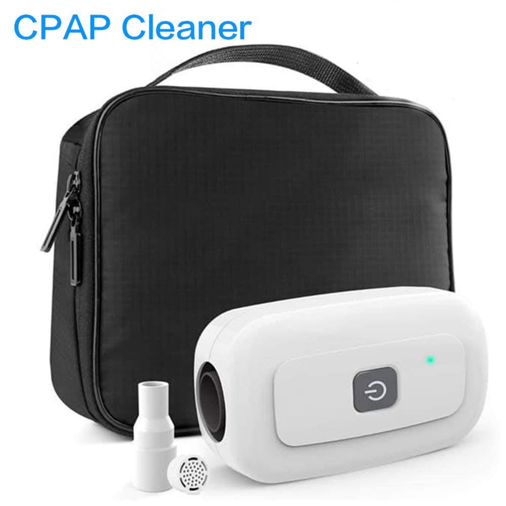 HaoGu 2019 Premium CPAP Cleaner Bundle (NO More Bad Smell of Ozone) for CPAP Mask, Cusion, Regular & Heated Hose Pipe Tube Accessories and Equipment