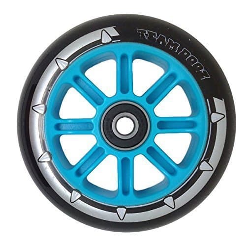 Team Dogz 1 x Nylon Core Scooter Wheel 100mm With ABEC 7 Bearings Blue Green Orange Red Black