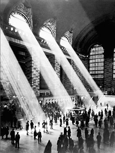 Grand Central Station - 60x80cm Art Print Wall Art Picture