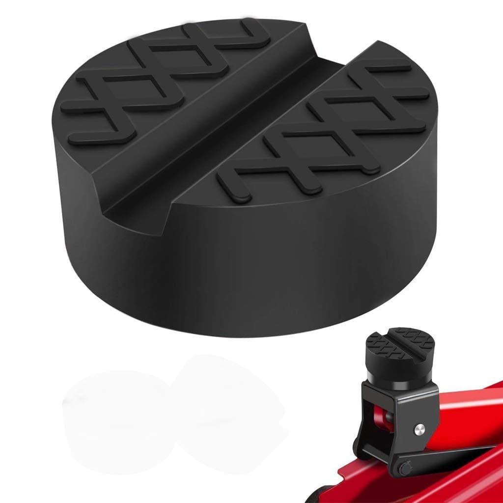 SXYHKJJack Pad Universal Slotted Frame Rubber Jack Pad Block Car Motorbike Trolley Jack Workshop Tool 63 X24m