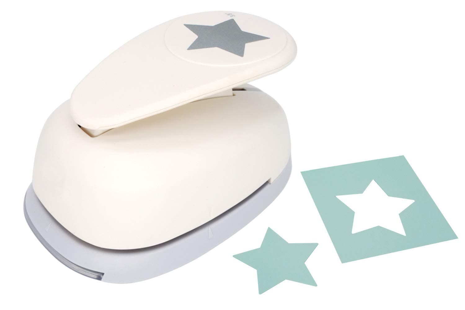 Bira 3.5 inch Star Lever Action Extra Large Craft Punch, Christmas Punch, for Paper Crafting, Scrapbooking, Cards Arts