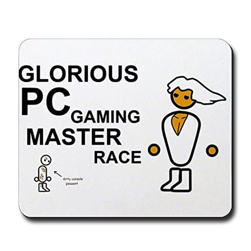 Glorious PC Gaming Master Race Mousepad - Non-Slip Rubber Mousepad, Gaming Mouse Pad