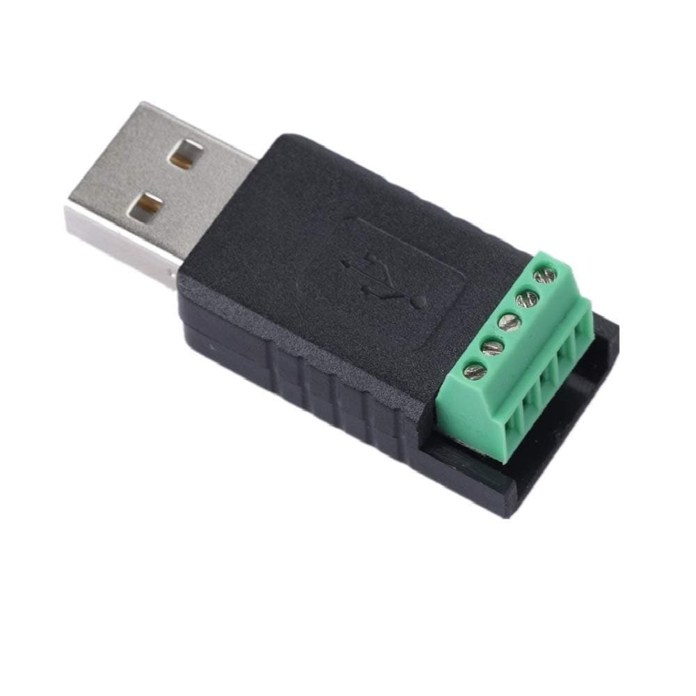 RS485 to USB Converter Adapter with FTDI Chip for Smart Meter (B lack)