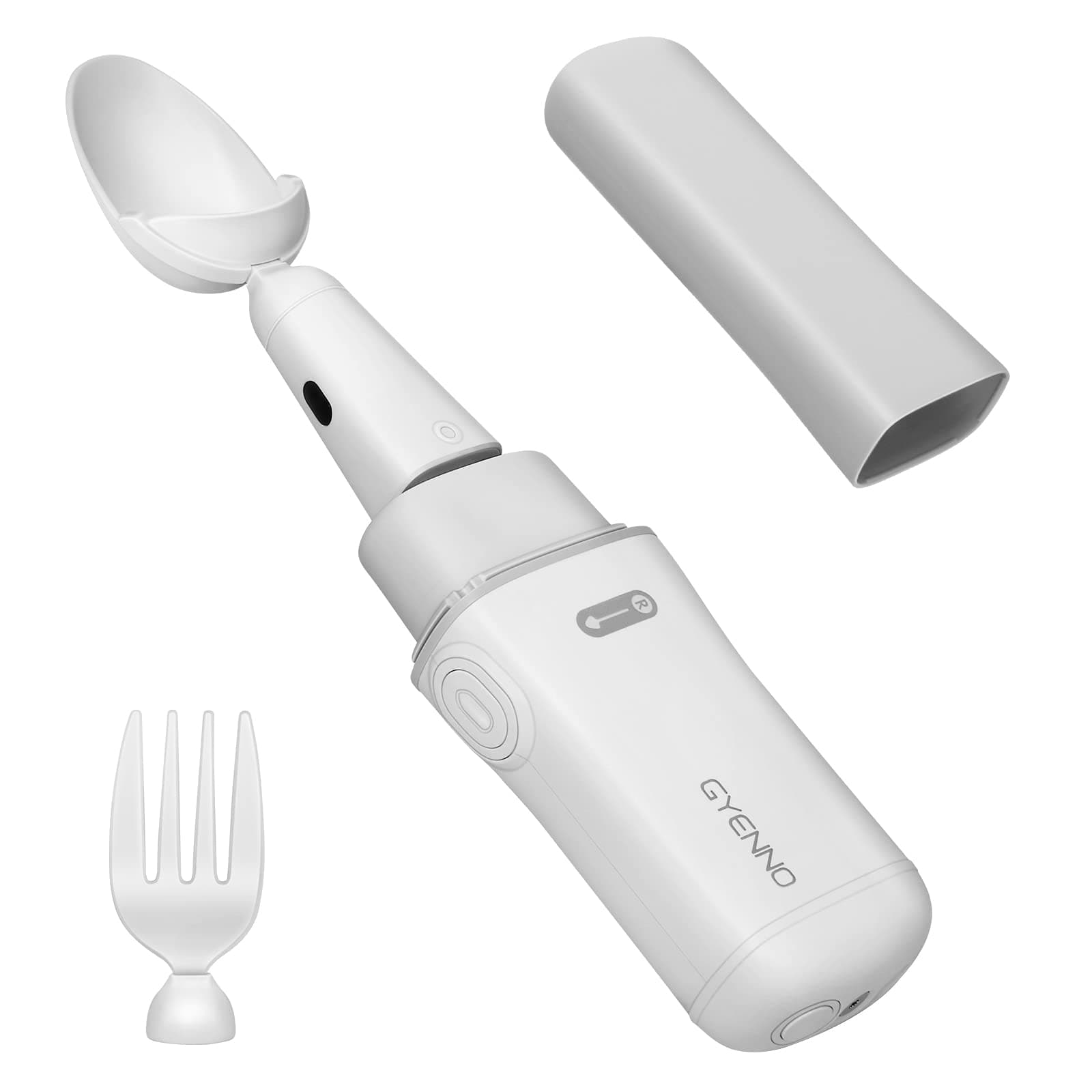 Steady Spoon, 4.7 x 1.4 x 1.2 inches, white