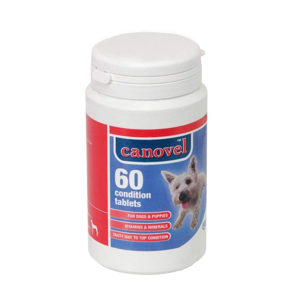 Hatchwell Co Canovel Dog And Puppy Condition Vitamin 60 Tablets