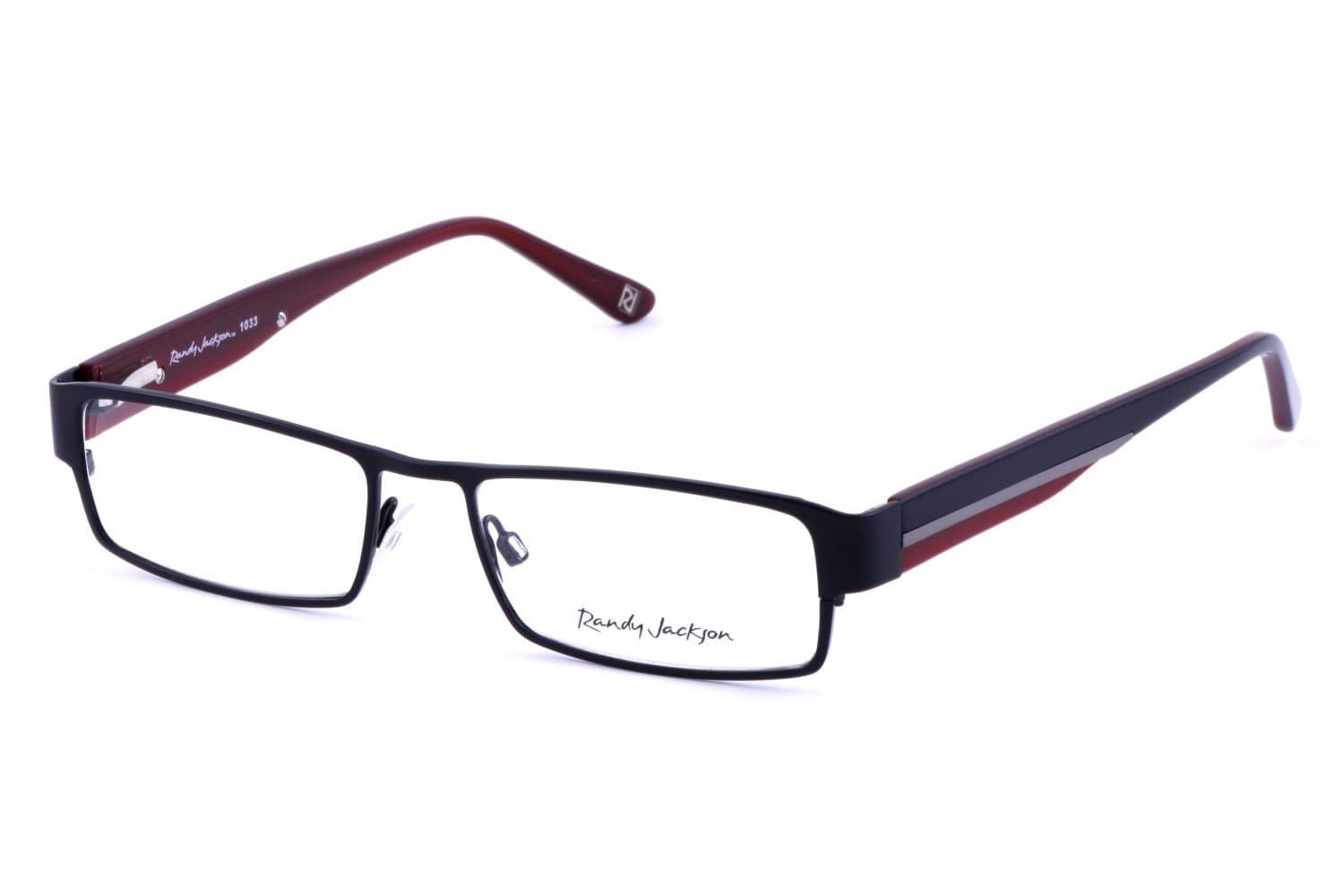Randy Jackson RJ 1033 Mens Eyeglass Frames - Black