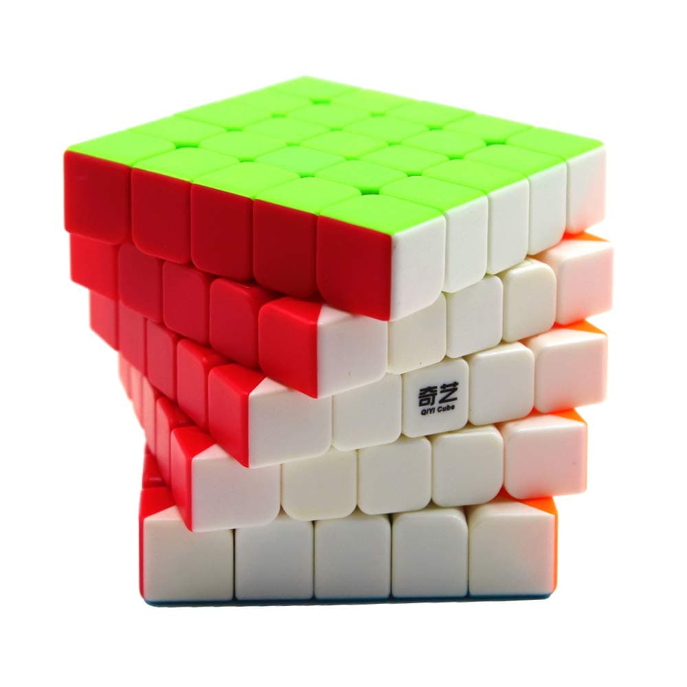 MoruskaQiyi 5x5 Speed Cube Stickerless 5X5X5 Cube Puzzle Toy 62mm - Qiyi Qizheng S