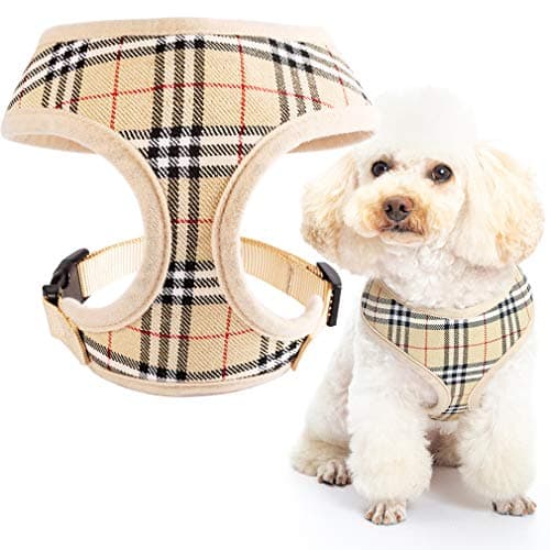 Ringloose No Pull Dog Vest Harness - Soft Mesh for Small Medium Dog Puppy Pets Easy Control Handle for Walking Training