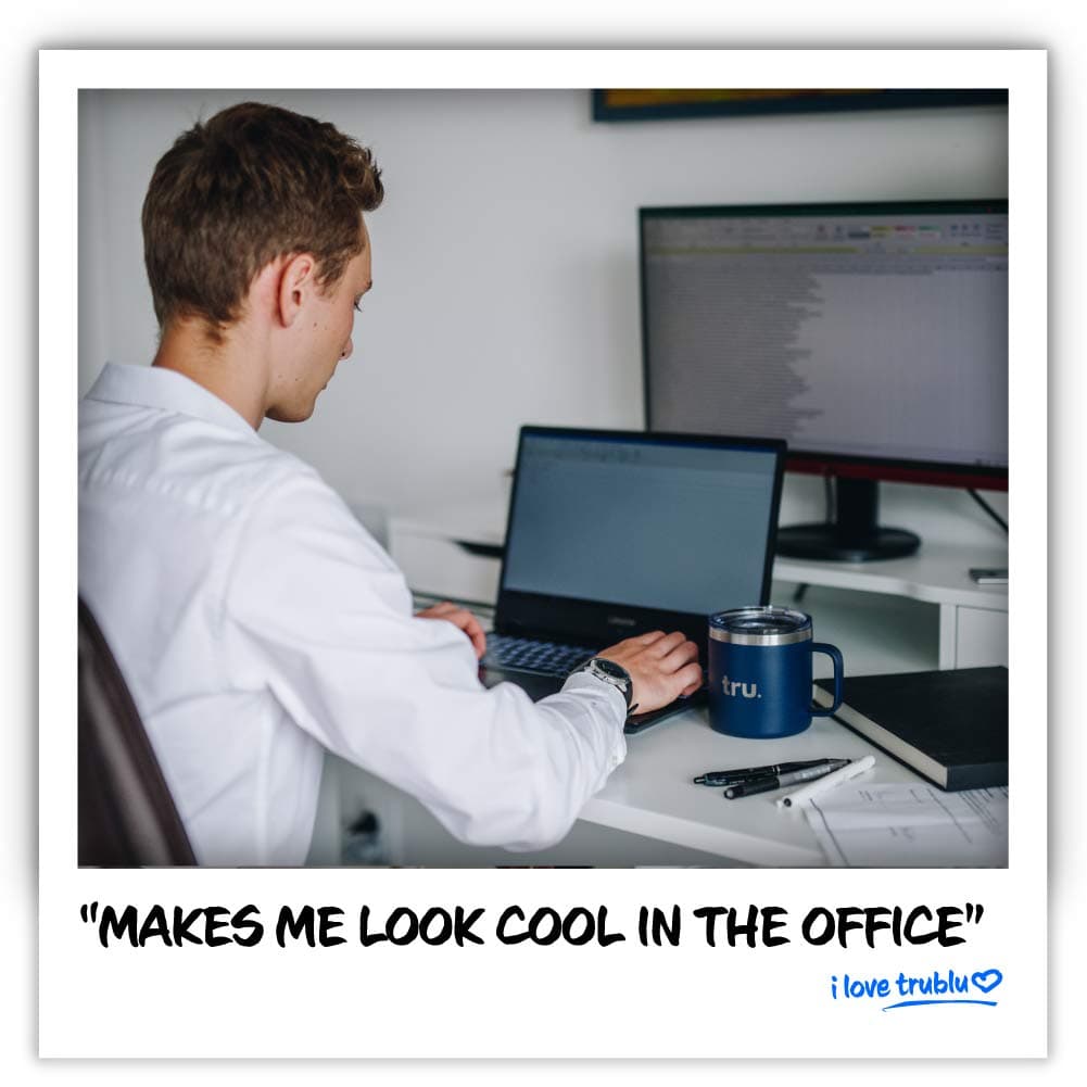 Large Camping Mugs with Lids 16oz, Set of 2 Vacuum Insulated Travel Cups, Stainless Steel Metal Mugs - Outdoor, RV, Hiking, Boating, Portable, BPA Free