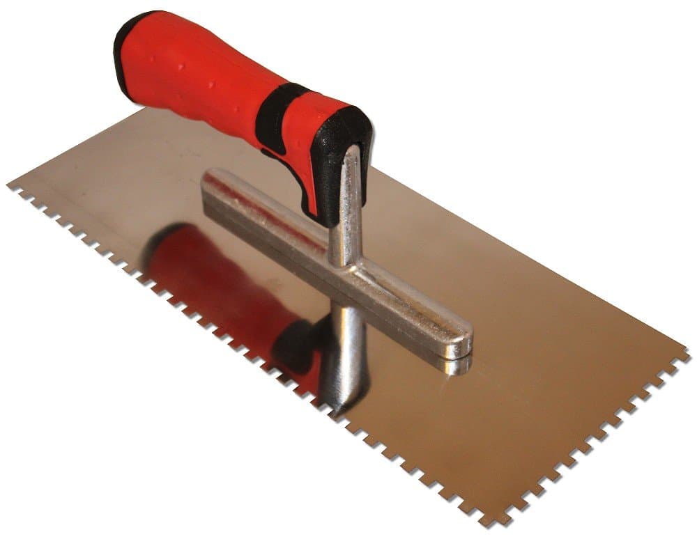 11/64" x 11/64" Square Notch Trowel for Ditra