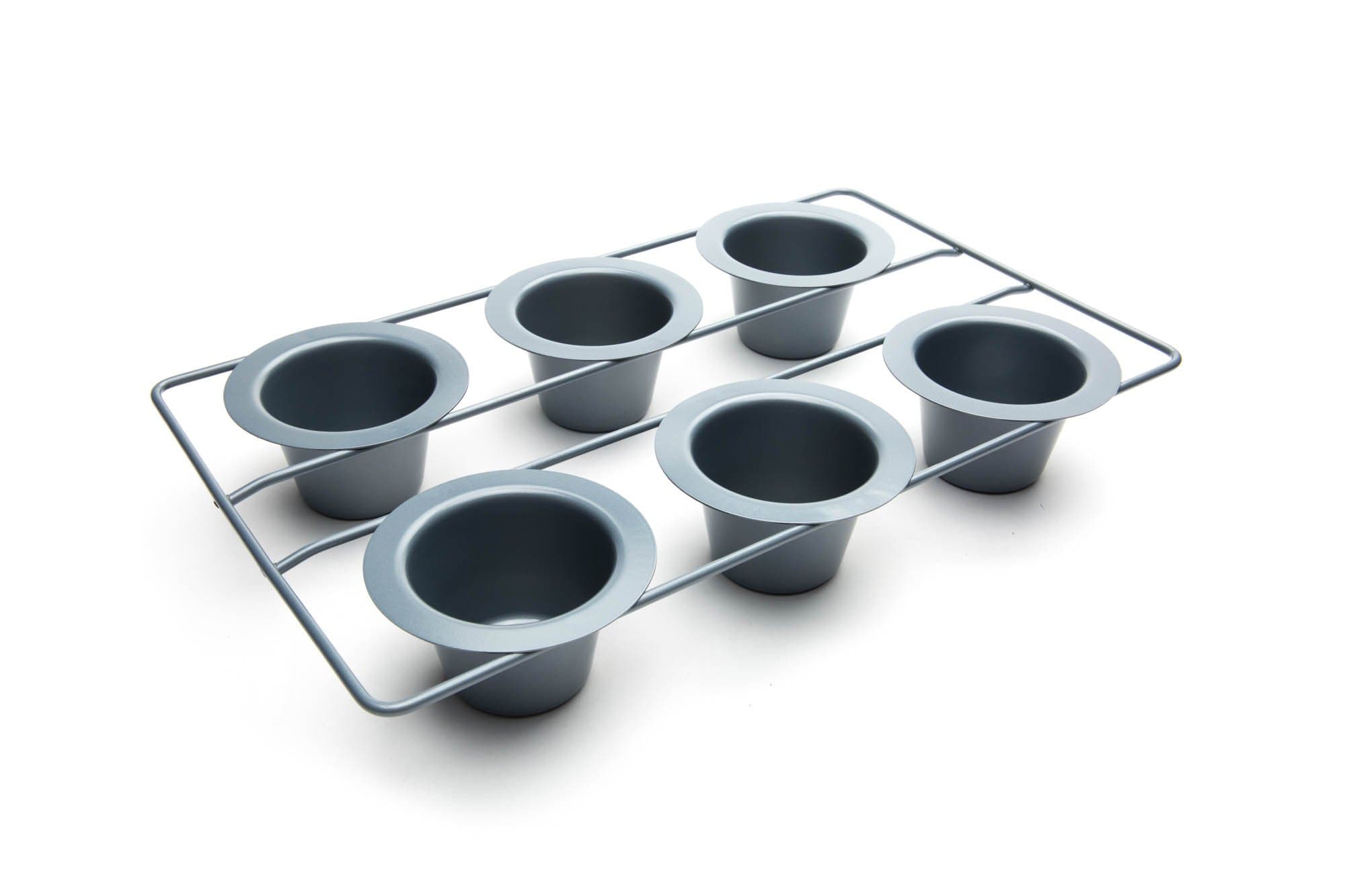 Fox Run 4754 Linking Popover Pan, 6-Cups, Preferred Non-Stick