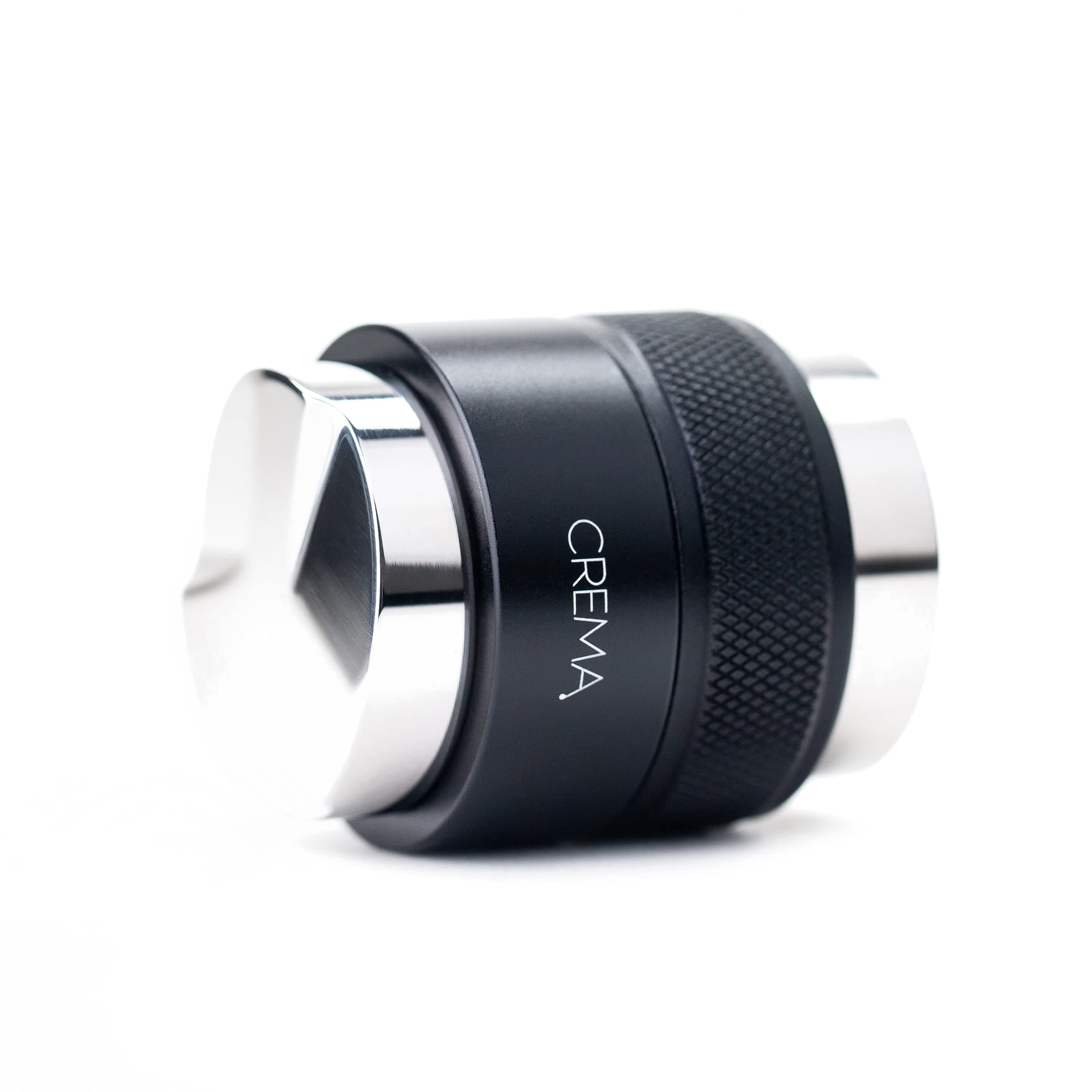 CREMA COFFEE PRODUCTS | 39.25mm Coffee Distributor/Leveler & Hand Tamper - V2 | Fits Flair Classic, Signature, and Neo, 39.25mm | Double Sided, Adjustable Depth | Beautiful Espresso Hand Tampers