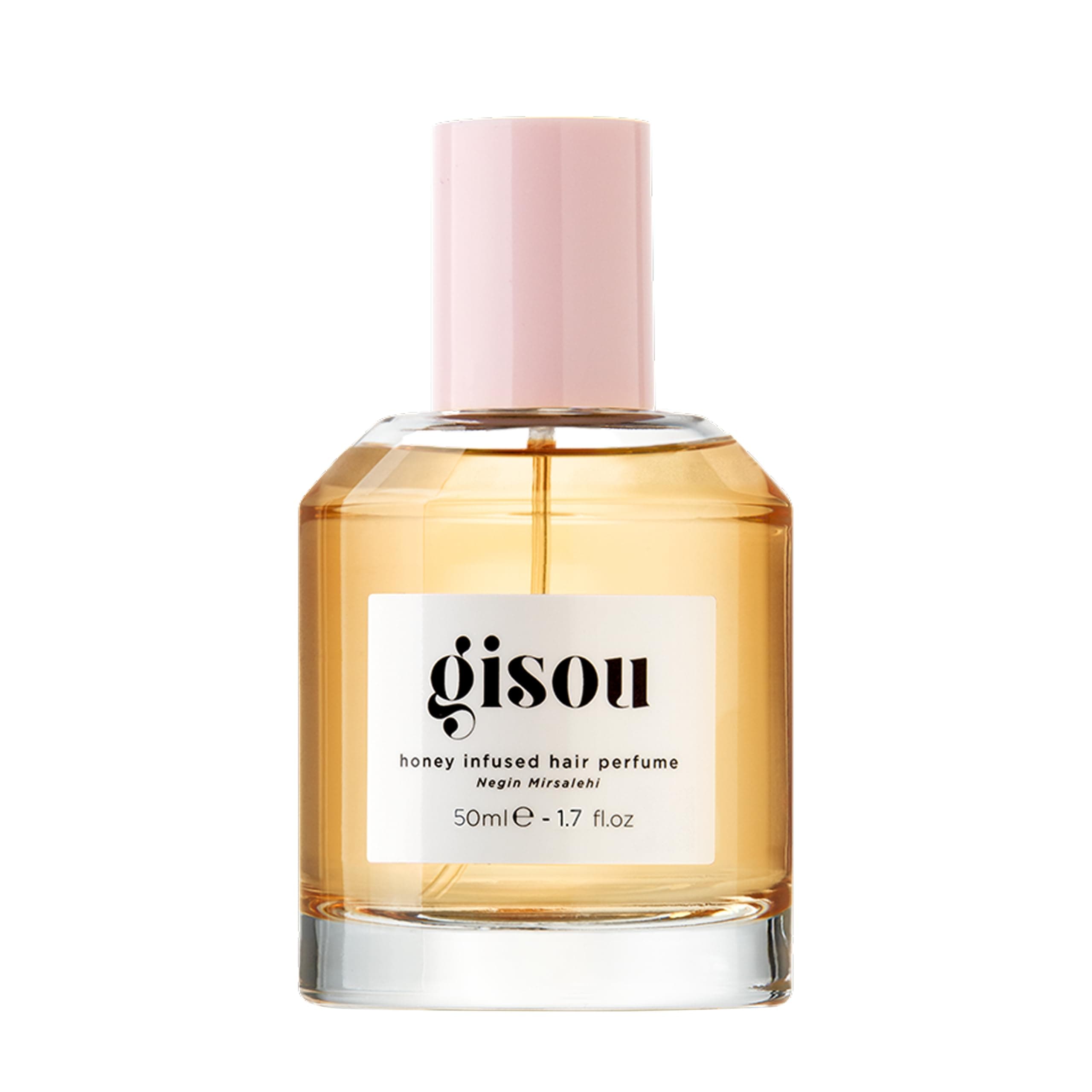Gisou Honey Infused Hair Perfume – Long-Lasting Hair Fragrance with Mirsalehi Honey & Argan Oil, Wildflower Honey scent, 1.7 Fl Oz