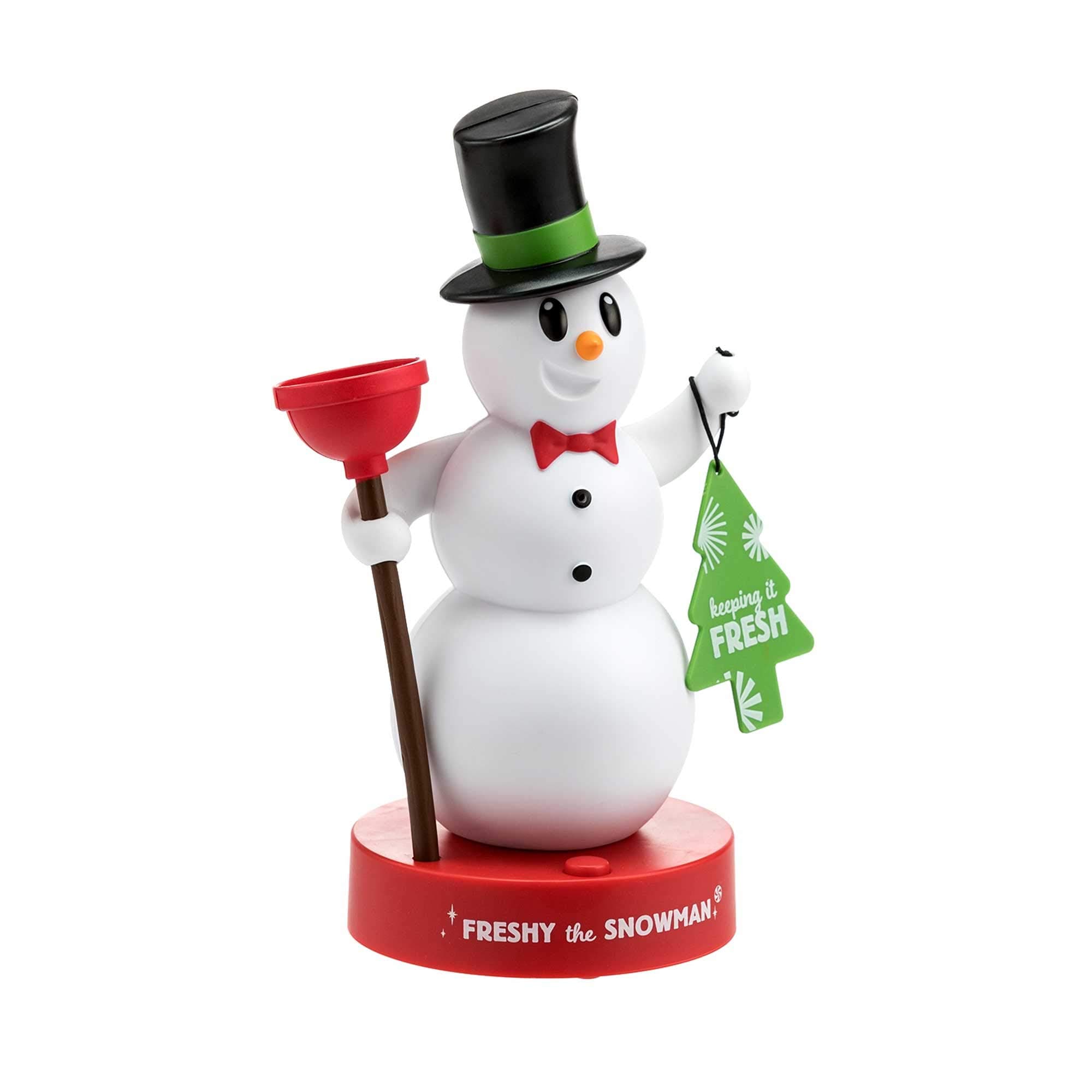 Hallmark Freshy The Snowman, Motion Activated Figurine, Talks When You Enter The Bathroom