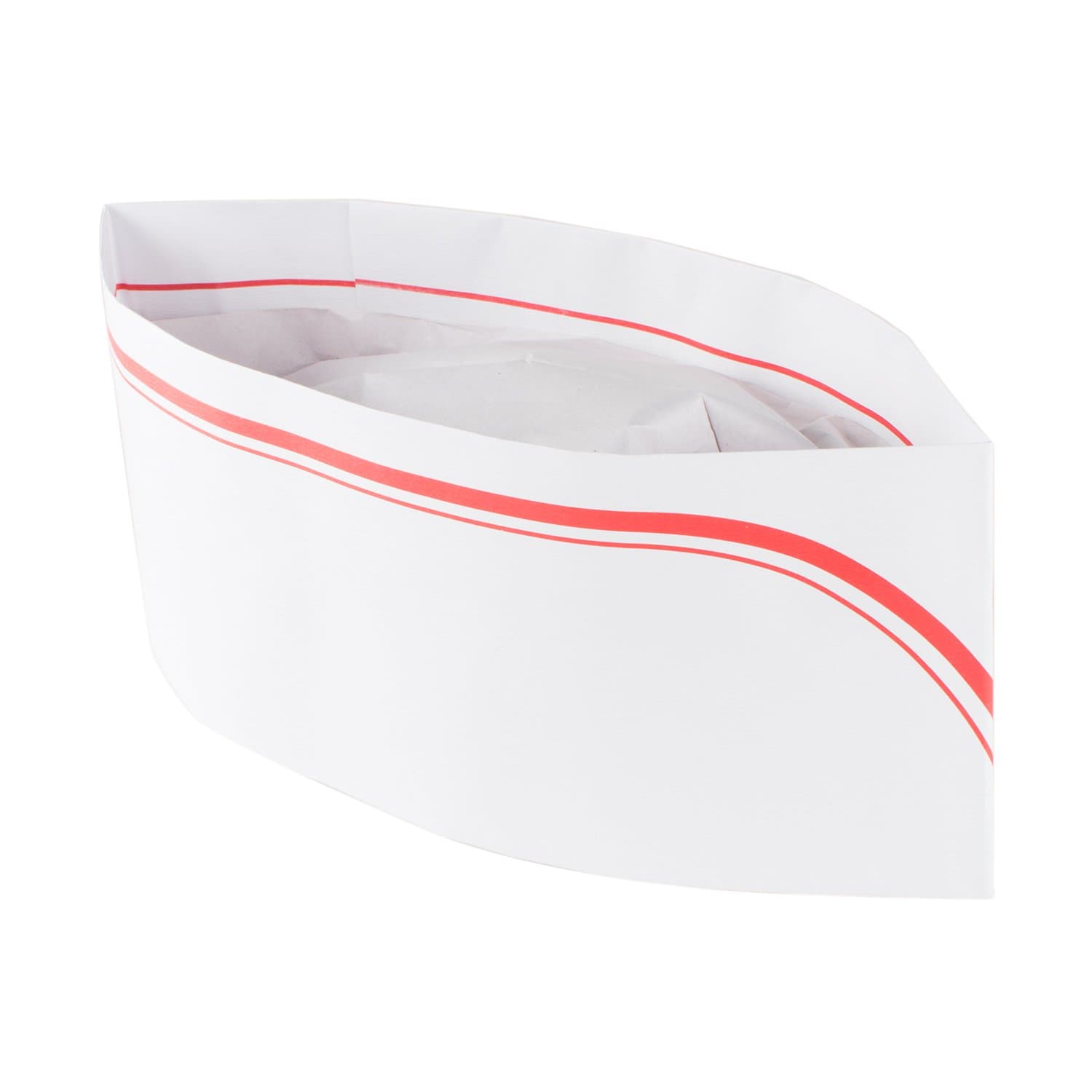 Retro Diner Food Server Soda Jerk Paper Cap for Classic Theme Restaurant Party Hats (6 Pack)