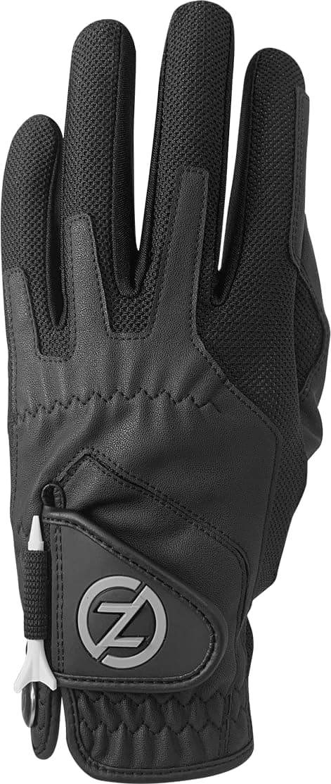 Men's Compression-Fit Synthetic Golf Glove, Universal Fit One Size