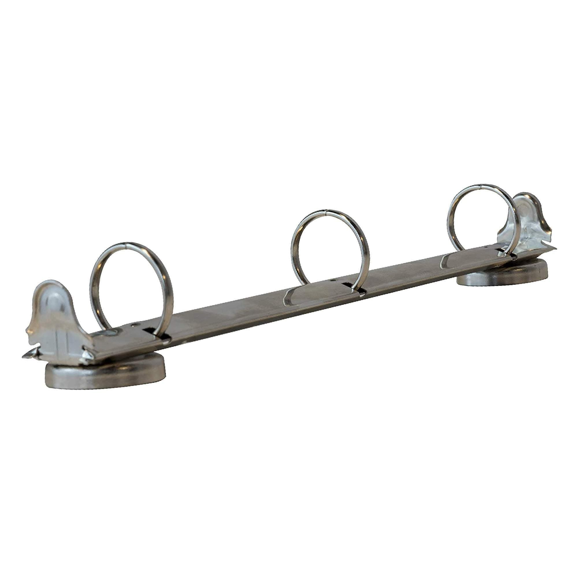 BinderRings Magnetic O-Ring Binder Mechanism, 1 Count, 3-Ring Binder Mechanism with 1-inch O-Shaped Rings for Standard Letter Paper (8.5 Inches x 11 Inches)