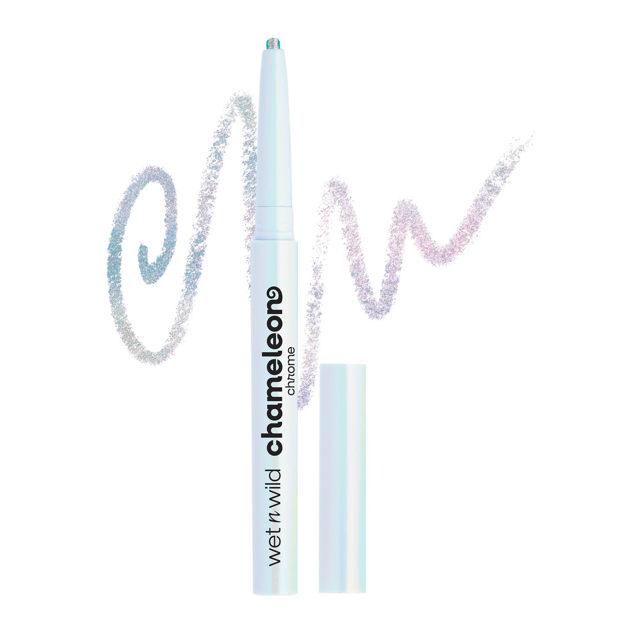 Chameleon Chrome Retractable Waterproof Eyeliner, Light-Reflecting Iridescent Pigments for a Dynamic Color Shift, Smudge-Proof and Long-Lasting 18-Hour Wear, Electric Prism