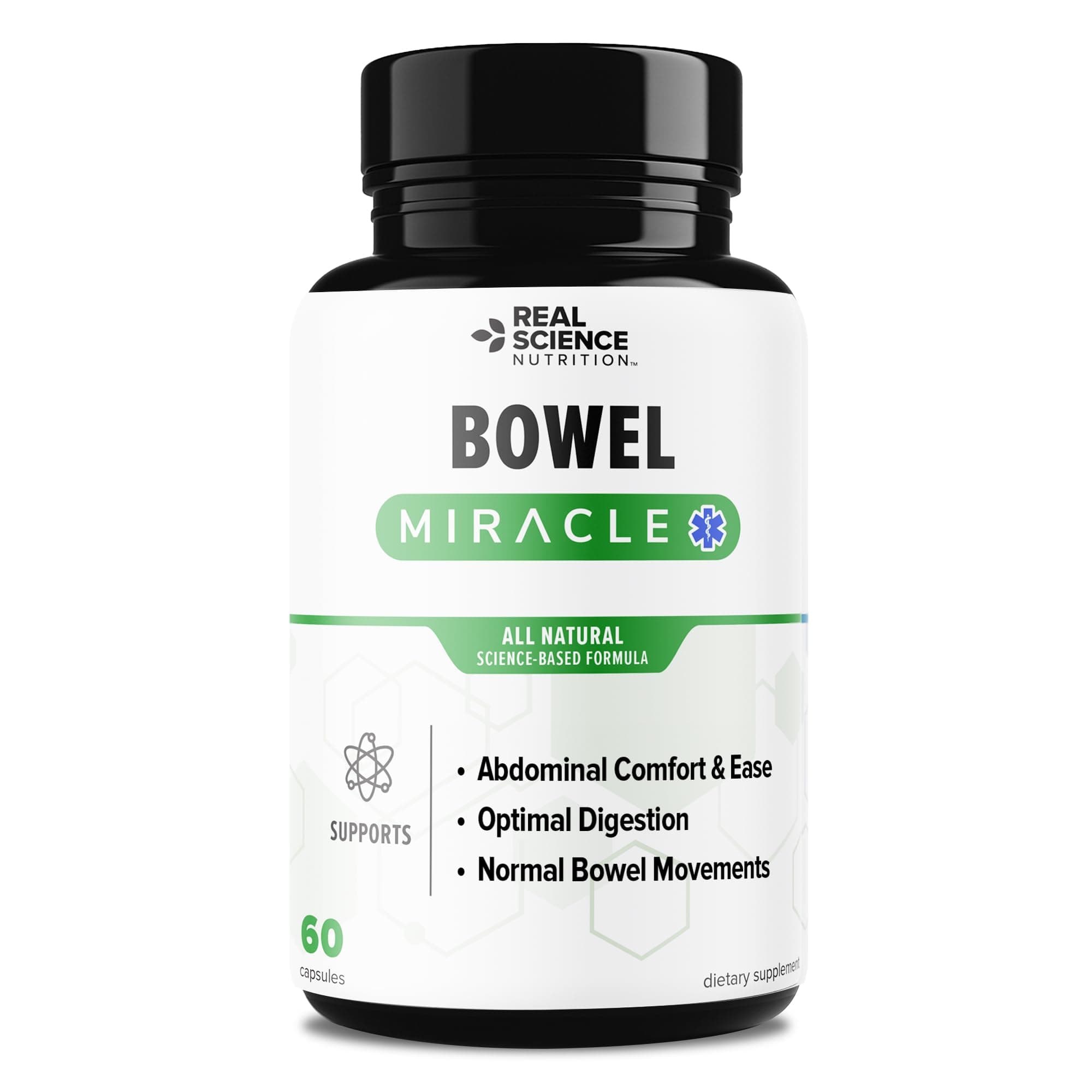 Offers Bowel Miracle: Natural Solution for Gut Health, Abdominal Discomfort, Lower Bowel Formula, Aiding IBS and Chronic Bloating