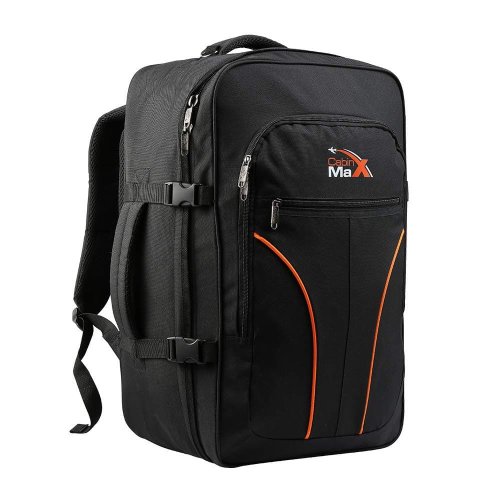 Cabin Max Lightweight Tallinn Cabin Bag 56x45x25 - Flight Approved Cabin Luggage - Ideal size for EasyJet, Jet2 and British Airways Flights