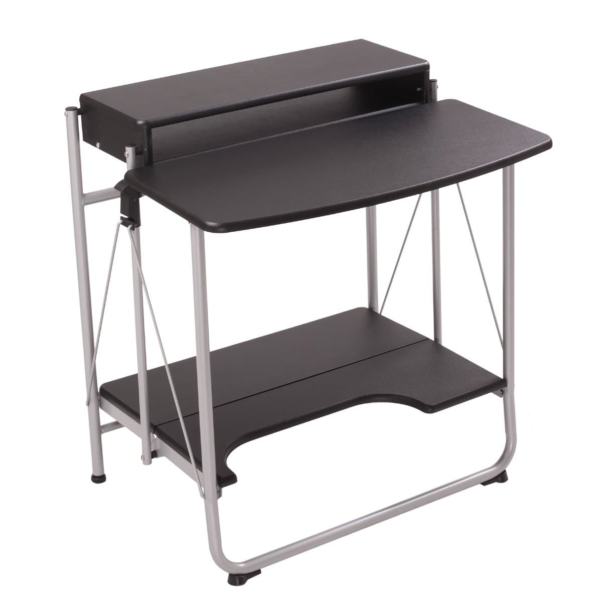 Folding Computer Desk Workstation for PC Laptop Writing Table Home Office Furniture