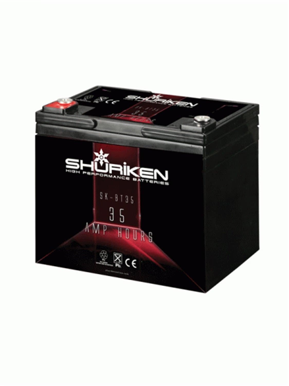 SHURIKEN SK-BT35 12-Volt High Performance AGM Power Cell Battery for Systems Up to 800-Watts