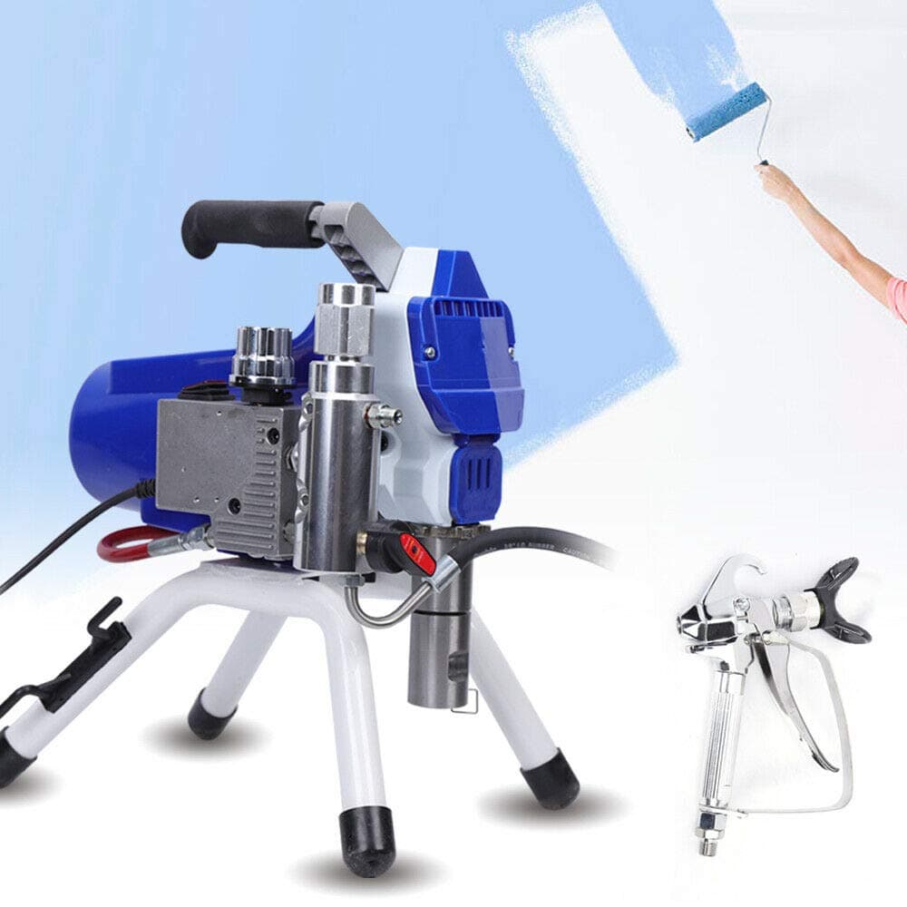 DiLiBee 2200W 220V 2.5L/min Sprayer High Pressure Airless Wall Paint Spray Gun Spraying Machine Airless Wall Paint Spray Gun Brush Motor