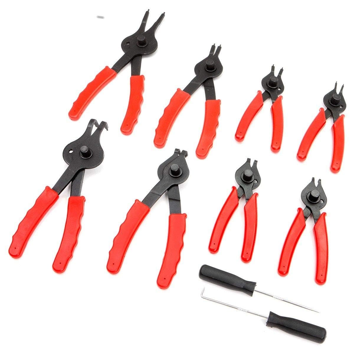 New Snap Ring Plier Set 11pc Mechanic PRO Circlips W/case Car Truck Motorcycle