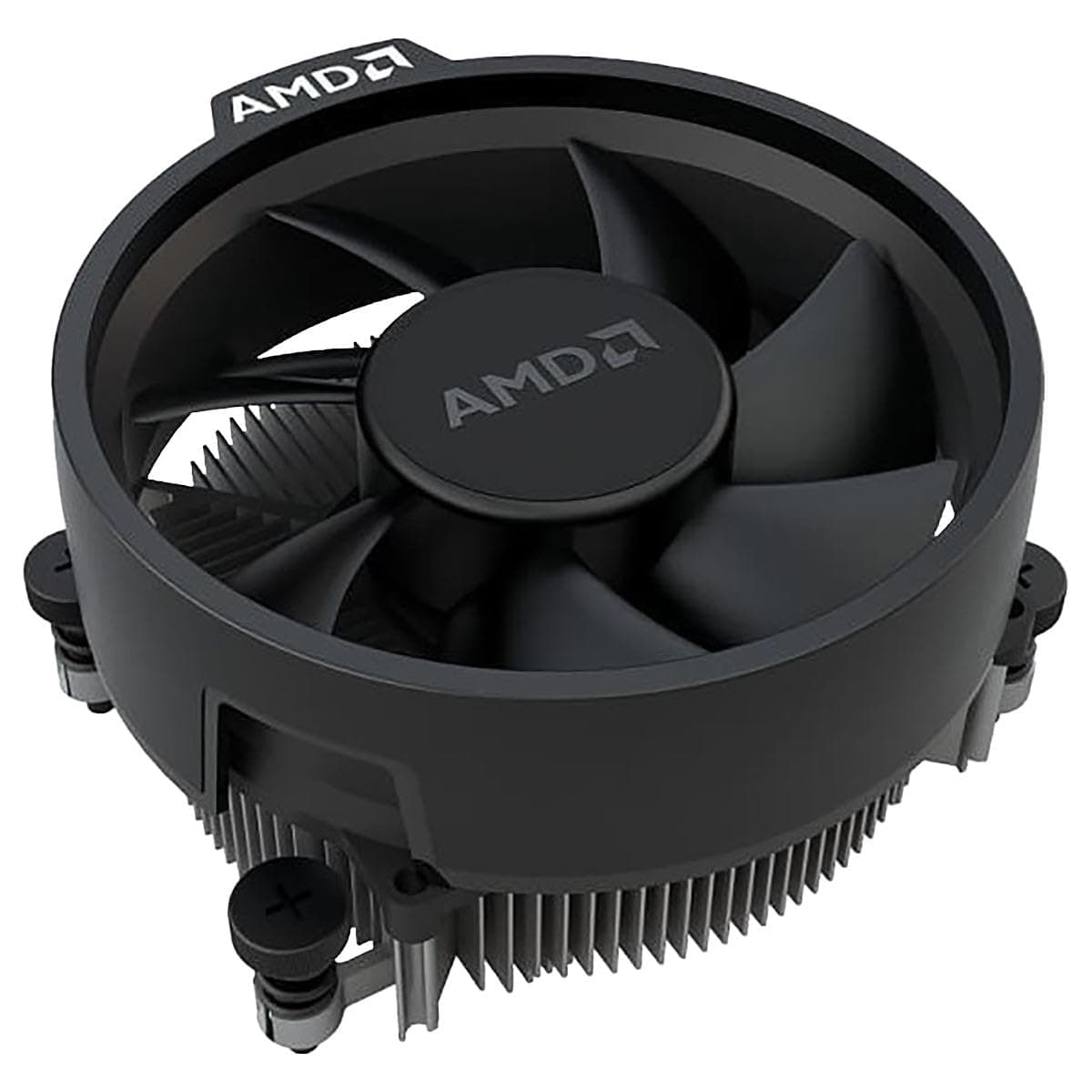 Wraith Stealth Socket AM4 4-Pin Connector CPU Cooler with Aluminum Heatsink & 3.93-Inch Fan (Slim)
