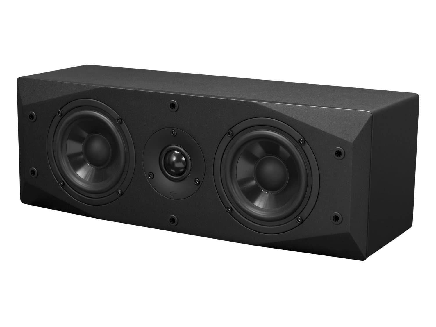 Emotiva Audio Surround LCR Speaker Center Channel Home Speaker Set of 1 Black (BasX LCR)