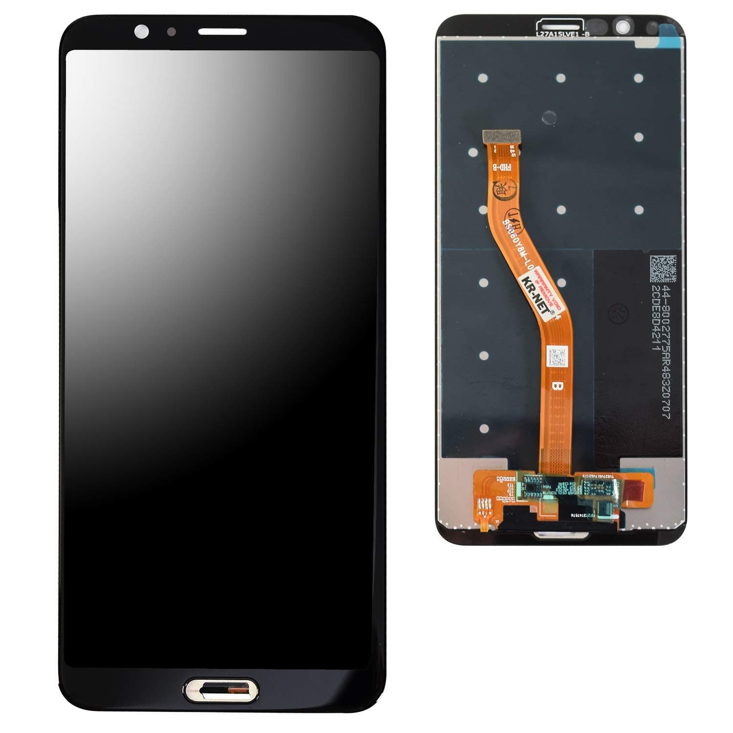 Screencart LCD + Touchscreen Combo Folder Compatible for Honor Huawei View 10 v10 BKL AL20 AL30 L09 Black