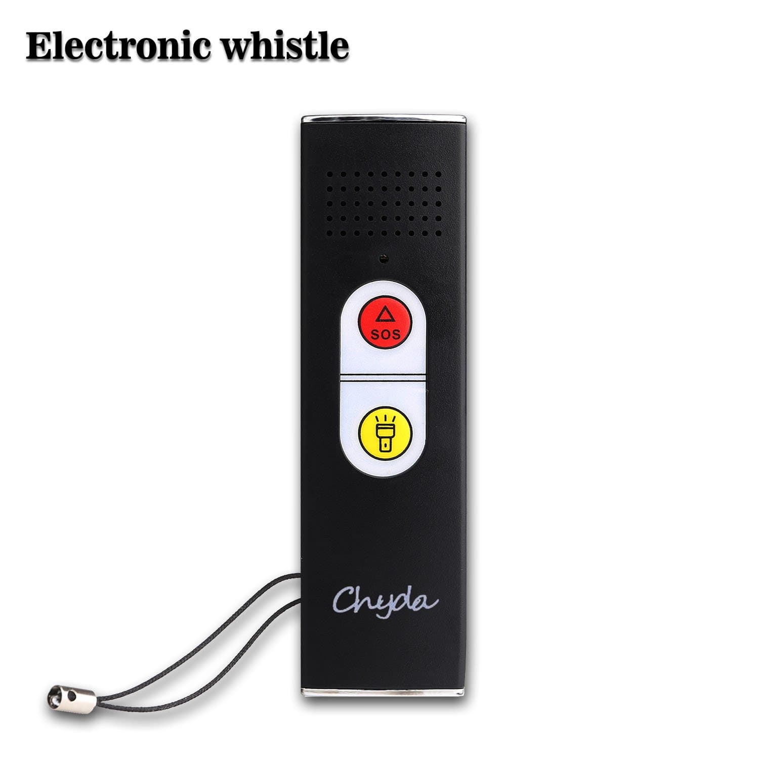 CHYDA Electronic Whistle USB Charging Multi Use(Single Tone), for Sports - Coach & Teacher, for Self-Defense - Women & Elderly, for Survival - Camping & Hiking in Emergency