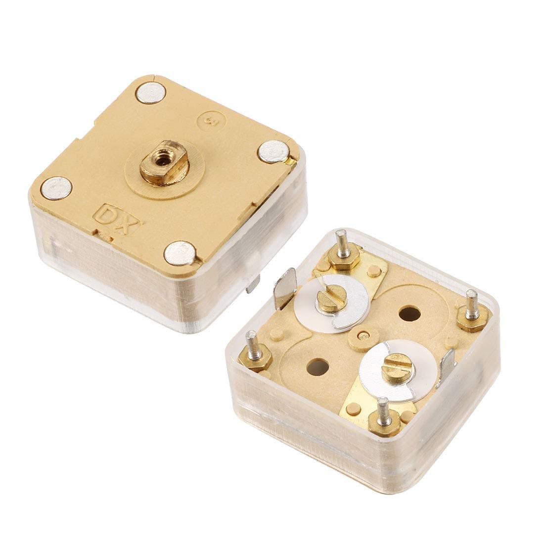 Sourcingmap 3pcs 224pF 4 Linear PCB Trimmer Tuning Variable Capacitors