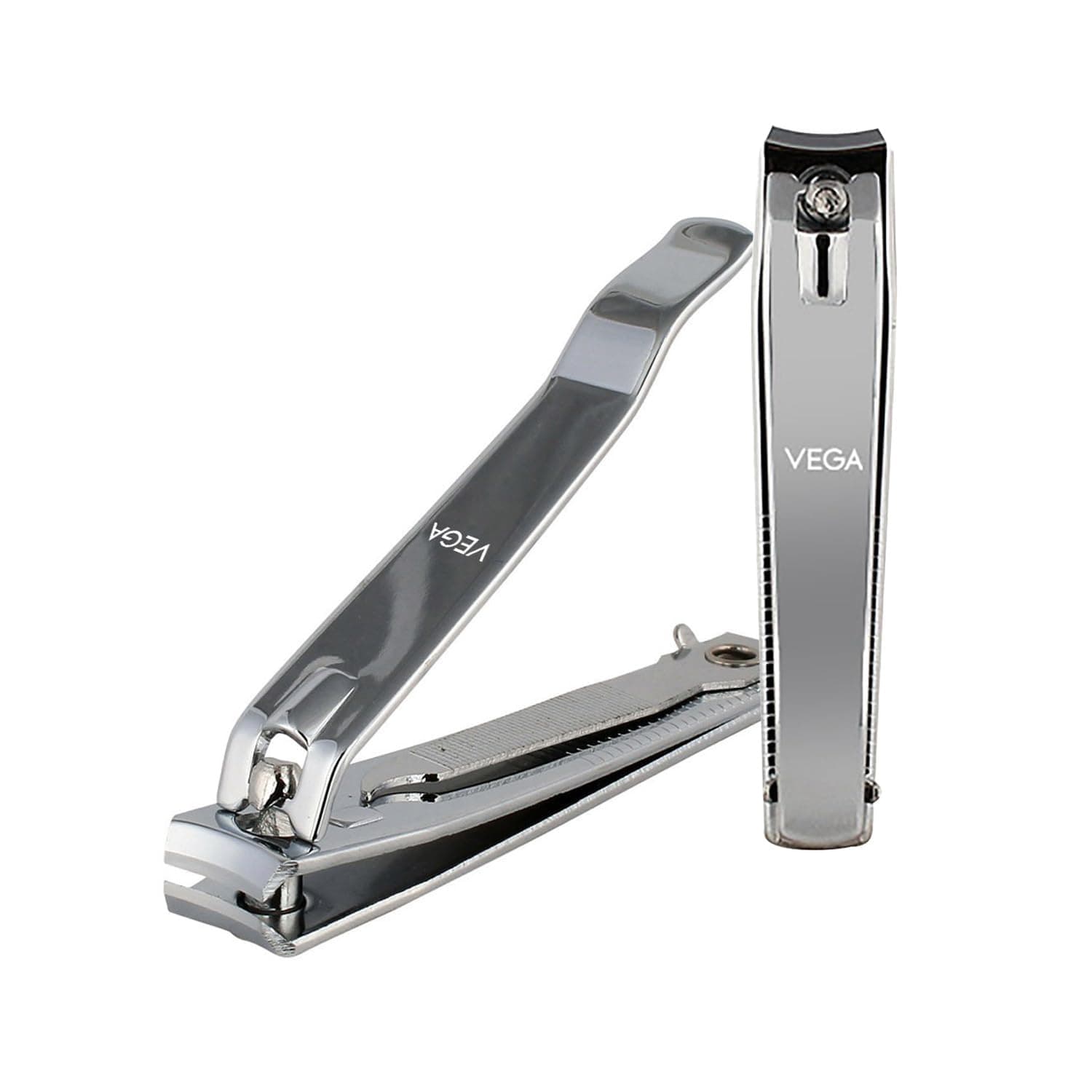 Large Nail Clipper 1 Piece for Men & Women | Stainless Steel Nail Trimmer for Fingernails & Toenails | Durable Nail Cutter with Anti-Slip Grip | Professional Manicure Pedicure Kit Tool, (LNC-01)