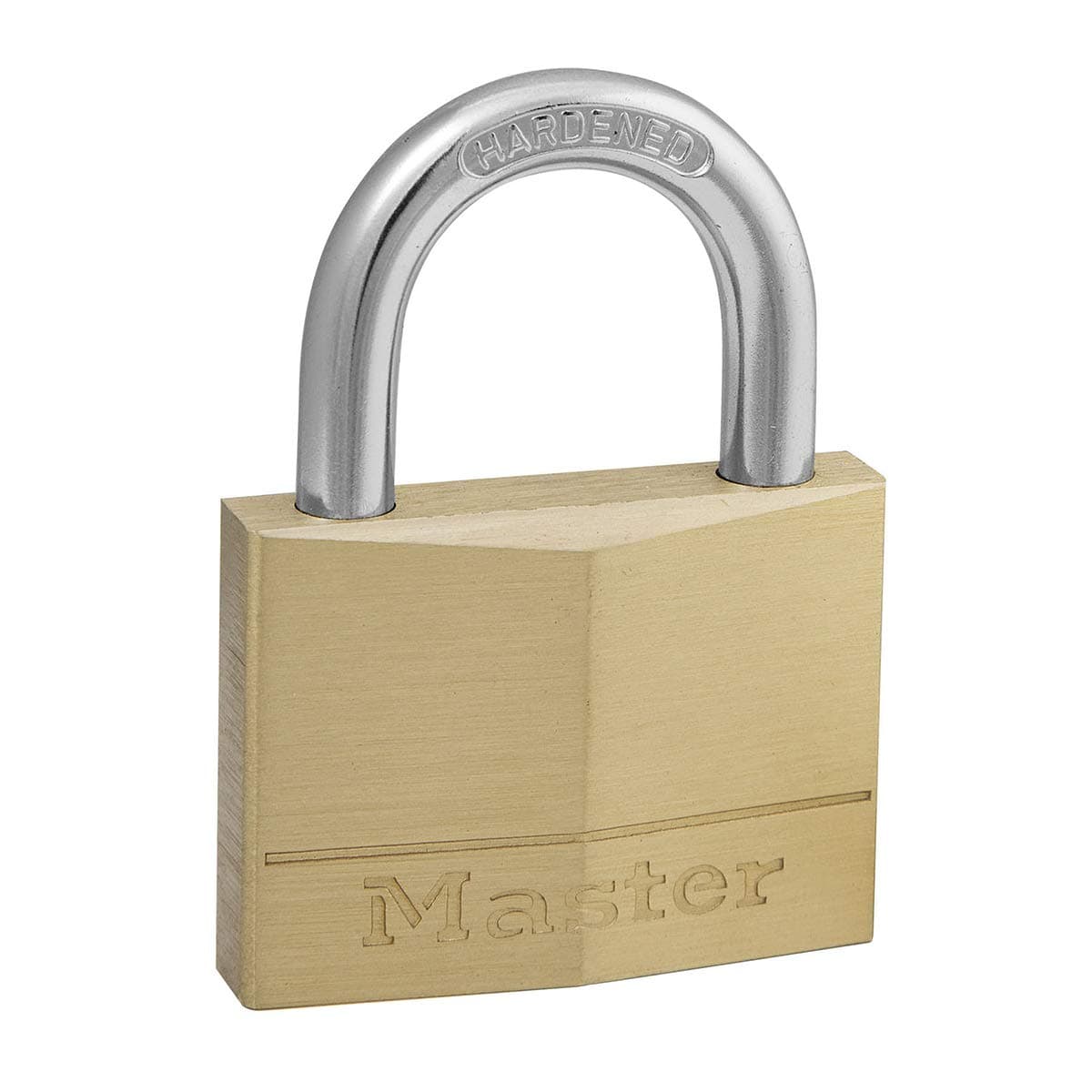 Master Lock 150EURD Key Padlock with Brass Body, Gold, 6.8 x 5 x 1.4 cm
